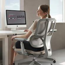 Memory Foam Seat Cushion For Office Chair, Ergonomic Chair Cushions For Sciatica & Back Support, Office Chair Cushion & Car Seat Cushion - 黑色 - 查看 7