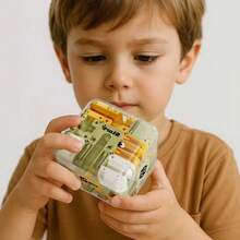 3D Labyrinth Cube Puzzle - Advanced Brain Teaser Maze Ball With 100+ Challenges, Spatial Logic Training Toy For Stress Relief & Focus Development, STEM Gift For Adults & Teens - 彩色 - 查看 1