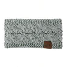 1 Peça Faixa de Cabeça de Malha de Veludo de Inverno - Quente, Elástica e Elegante Gorro Feminino, Adequado para Esportes e Uso Casual - Multicolorido - Visão 19