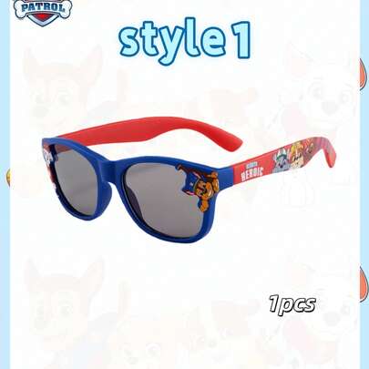 Paw Patrol 1pc Dog Patrol Theme Party Photo Prop Glasses Decor, Handmade Dog Shaped Paper Mask Suitable For Party, Ball, Perfect Party Decoration, Women's Small Gift Souvenir, Cute Aesthetics, Valentine's Day, Gift, Decor, Home Decor, Valentine's Day Gift