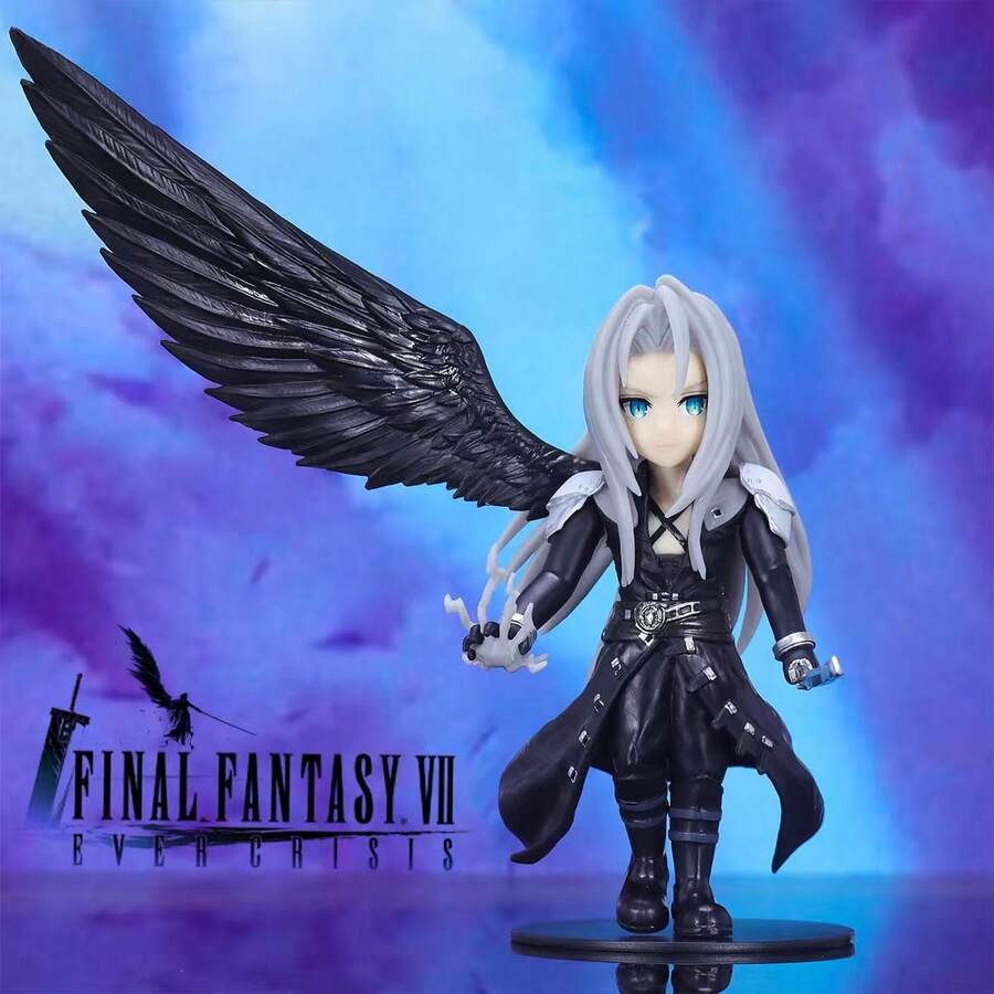 Mô hình Sephiroth phiên bản Q, mô hình anime, quà tặng anime cho bạn bè nhân dịp sinh nhật, tượng nhân vật anime trang trí, mô hình hành động sưu tầm, vật trang trí bàn làm việc, trang trí PC/chơi game, quà tặng nhỏ, quà tặng ngày Valentine, đồ sưu tầm - Nhiều màu - Xem 1