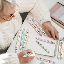 German Shepherd Ballpoint Pens - 24Pcs Cartoon German Shepherd Pen Set Animal Retractable Smooth Writing Ballpoint Pen Gift For Women Men Students Dog Lovers Teen Office School Party Supplies - Người chăn cừu Đức - Xem 5