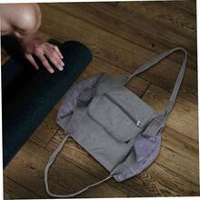 Bolsa De Almacenamiento Para Esterilla De Yoga Organizador De Yoga Clases o Hecha De Material Duradero y - Gris - Ver 9