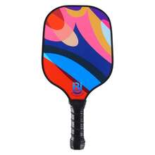 1pc Premium Pickleball Paddle - Fiberglass Face Plate, Includes Paddle Cover And 2 Pickleball Balls (26 Holes, 40 Holes), Exquisite Workmanship, High Quality, Lightweight And Breathable Handle - Multicolor - View 1