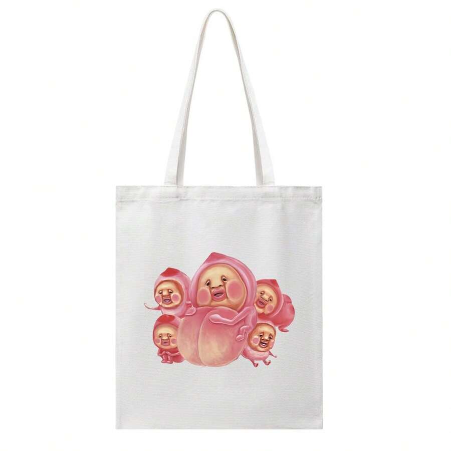 Women Tote Bags - White - View 1