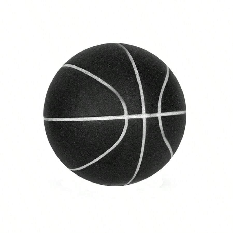 Upgraded Silent Basketball, New Black Ball, Noiseless Indoor Bouncing Silent Training Basketball, Suitable For Home Play