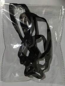 1件套男士情趣内衣镂空丁字裤男士透视露乳性感T裤 - 黑色 - 查看 7