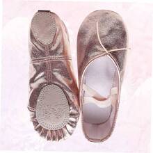 KESYOO Zapatos De Baile para Nias Antideslizantes De PU Rosa, Talla 23, Suela Suave, para Actuaciones Infantiles y Uso Diario - inicial - Ver 5