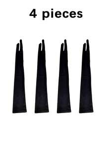 2/4/6只装防污涂层手套，有效防止刮伤、汗水和污垢，男女通用，适合放学后绘画和长时间素描活动（2只为1双）