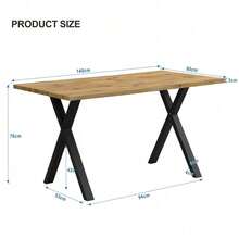 Dining Tables - Oak + MDF - View 5