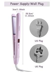 CRASTS 双效直发器，沙龙专业美发造型工具，直发卷发两用，不伤发质