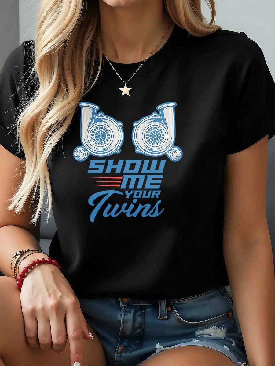 Camisetas de mujer - Negro - Ver 1
