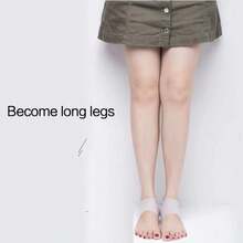 1 Pair Unisex Invisible Height Increasing Silicone Socks, Increase Height By 2-4cm - Multicolor - View 7