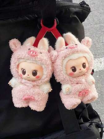 1pc Handmade Cute Doll Fashion Outfit Set (Doll Not Included), Suitable For 17cm Doll, Includes Stylish Fisherman Hat, Sweater And Pants/Skirt Set, DIY Fun Fashion Accessory, Adorable Doll Decor, For Play And Display