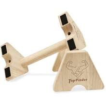 Calisthenics Bars Push Up Bar Handstand Blocks Parallel Bars For Calisteniamadera L Sit Bars Gymnastics Equipment - Wood - View 4