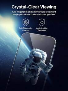 Miếng dán màn hình bảo mật 1 chiếc, tương thích với iPhone 17, 17 Pro, 17 Pro Max, 17 Air, 16 Pro Max/16/15/14/13/12/11, chống trầy xước, không bọt khí - Phim dán màn hình bảo mật chất lượng cao, tăng cường bảo mật và độ bền, dễ dàng lắp đặt, phụ kiện điện thoại di động, tương thích với miếng dán màn hình , phim bảo mật, giá cả phải chăng. - màu đen - Xem 6
