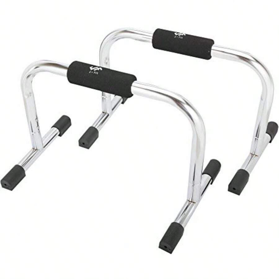 JFIT Tall Push Up Bar Stand - 11 Inch Pro Pushup - View 1
