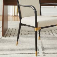 Dining Chairs - Beige + Fabric-4 - View 9