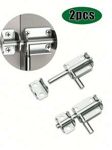 免钻孔不锈钢门闩，适用于浴室，复古加厚表面安装式门锁，防盗门窗闩