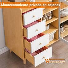 Door Hanging Storage - Maple Color - View 3