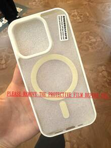 简约亚克力白色边框透明磁吸手机壳，兼容 17 Pro Max/17 Pro/17 Air/17/16 Pro Max/16/16 Pro/16 Plus/11/15/15 Pro/15 Pro Max/12/13/14 Pro Max/12 Pro/12 Pro Max/13 Pro/13 Pro Max/14 Pro/14 Pro Max/14 Plus，防黄变硬壳 - 白色-升磁吸級版 - 查看 9