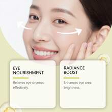 1支/2支/3支装视黄醇眼霜，保湿、减少皱纹、滋养眼部精华，专为娇嫩眼周肌肤设计 - 螢光黃+灰色 - 查看 3