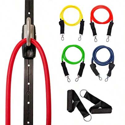 Space Saver Gym Resistance Bands Exercise Equipment For At Home Fitness Workout Resistance Band Wall Anchor For Kinetic Bands With 1 Rail 1 Rail Car