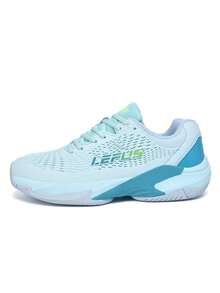 男女通用网球鞋，MD+橡胶果冻鞋底，TPU支撑，超轻透气，防滑耐磨，专业网球比赛及训练鞋 - 淺藍色 - 查看 7