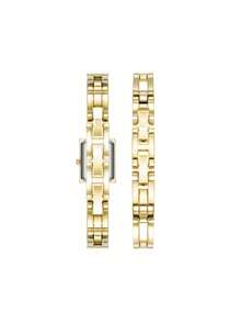 Đồng hồ Anne Klein 10/4898GPST, kiểu dáng cổ điển thanh lịch, đa năng, lý tưởng làm quà tặng dịp lễ, đi làm và đeo hàng ngày, một chiếc đồng hồ thời trang. - Vàng - Xem 6