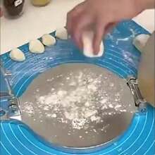 Dough Press Metal Dies Steel Flour Tortilla Press Dumpling Dough Tortillas Flour Bread Mold Sandwich Taco Press Tortilla Smasher Minced Meat Miss Aluminum Alloy - 6.5 Inch - 1PC - View 12