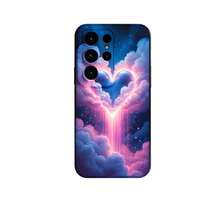 1PC Phone Case,  Cosmic Heart Clouds Galaxy Sky , Stylish Phone Case, Phone Decoration, All-around Lens Protection, Creative Small Gift, Funny Gift for Boys and Girls - Schwarz - Übersicht 6