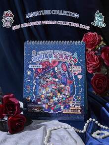 1 Set de Libros de Pegatinas 3D (20 Pegatinas PET + 10 Cartulinas de Escena), Pegatinas Decorativas Apilables, Etiquetas de Pegatinas Lindas, Papel Collage, Pegatinas Pequeñas de Escena, Kits de Libros de Papel DIY, Adecuado para Scrapbooks, Tarjetas de Felicitación, Pegatinas para Teléfonos Móviles, Diarios de Balas, Envoltorios de Regalo de Cumpleaños, Diarios y Cuadernos, Manualidades, Pegatinas para Teléfonos Móviles, Personajes de Pegatinas Lindos