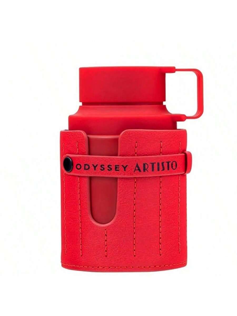 Eau de Parfum Femenino Portátil 100ml (Funda de Cuero Rojo Uniforme)