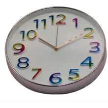 Reloj de Pared Elegante – Accesorio Funcional para tu Hogar. CL080 - Multicolor - Ver 3