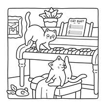 Naughty Cats: Cattitude Coloring Book For Adults And Teens (Cat & Dog Coloring Book) - Multicolor - View 8