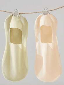 5 Pairs Women's Boat Socks High Quality Elastic Breathable Silicone Non-Slip Ultra-Thin Invisible Sock Mesh Ice Silk Low Sox - Multicolor - View 7