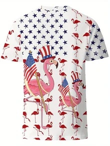 Funny Novelty Crazy Weird 3D Graphic T-Shirts For Men Unisex 3D Print T-Shirt Cool Aesthetic Graphic Tee For Men Women,  All Over Print Design, Festival Outfit, Streetwear Vibes, Dope Gift Idea - Màu sắc hỗn hợp - Xem 4