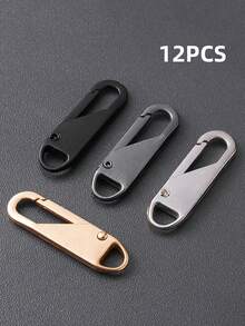 4/12pcs/Set Zipper Repair Tool Kit - Quick Fix Damaged Zippers On Luggage, Bags, And More - Multicolor - View 13