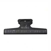 Klips do nut, klips do nut premium, klips do książek, klips do artykułów papierniczych, klips do nut pentagramowych, solidny klips do nut, klips do papieru z nutami, klips do nut fortepianowych, klips do nut perkusyjnych – pewnie trzyma nuty, ułatwiając czytanie, akcesoria do instrumentów muzycznych i fortepianów, odpowiednie dla muzyków, fortepianów i stojaków na nuty! Wytrzymałe plastikowe klipsy do nut, pasujące do fortepianu, gitary i skrzypiec - Wielokolorowe - Zobacz 8