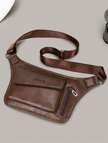 2026 New PU Soft Leather Messenger Bag, Men's Business Bag, Shoulder Bag, Fashionable Retro Briefcase, Business Commuter Bag, Gift For Boyfriend, Father, Birthday, Valentine's Day, Father's Day, Christmas, Teacher's Day - one-size - View 12