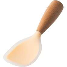 Heat-Resistant Silicone Rice Spoon – Scratch-Proof For All Pans - White - View 10