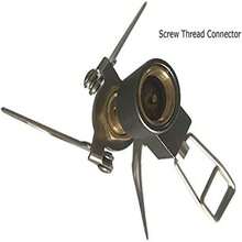 Mini portable titanium alloy automatic 2600W power folding camping stove for outdoor cooking like picnic, camping and hiking - ‎mini estufa - Ver 5