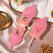 50张/包 宰牲节/古尔邦节/节日月亮桌面装饰，派对礼品装饰卡片，糖果烘焙包装棒棒糖装饰纸