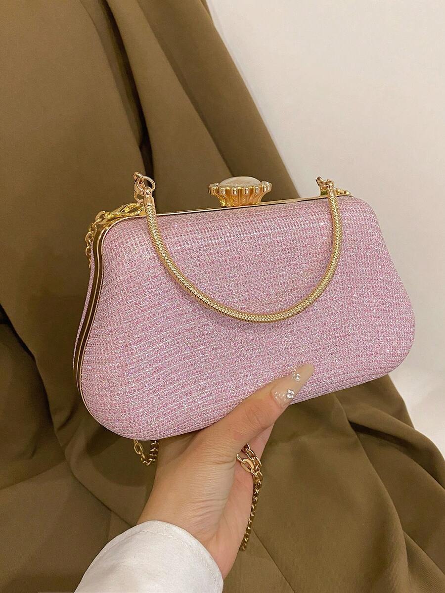 2025新款派对/婚礼单肩手提包，经典斜挎晚宴手拿包