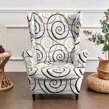 Bộ 2 vỏ bọc ghế sofa có tựa lưng cánh in 160gsm, Vỏ bọc bảo vệ ghế bành co giãn, Có thể giặt được, Thích hợp cho phòng khách và phòng ngủ - Nhiều màu - Xem 34