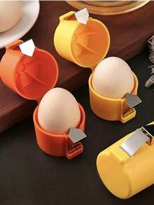 Egg Shell Opener Egg Beater Egg Shell Separator Household Kitchen Baking Tools Kitchen Accessories - Multicolor - View 7