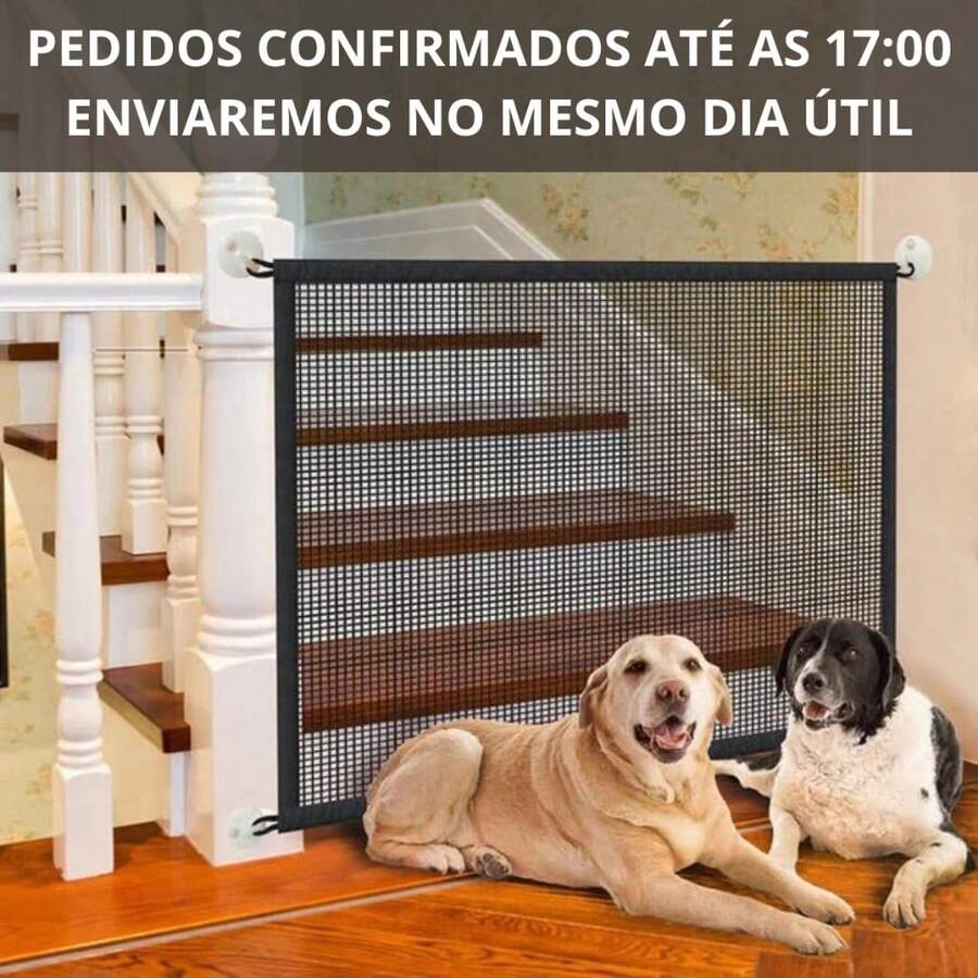 Partition Screen For Doors, Dog Fence, Pet Barrier, Indoor Protection And Security For Homes - 彩色 - 查看 1