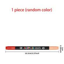 12-72 chiếc/24-144 màu bút dạ Acrylic hai đầu, bút dạ Acrylic tự chảy với mực đậm, phân loại màu toàn diện, màu có thể xếp chồng, độ phủ cao, dụng cụ vẽ bằng đầu nỉ cho vải canvas, tranh đá, gỗ, thủy tinh, gốm sứ, dệt may, đồ thủ công DIY, sử dụng cho học sinh và trường học - Nhiều màu - Xem 18