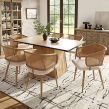 Dining Chairs - Beige Brown - View 5