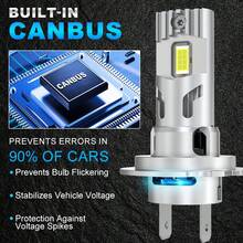 S&D H7 LED Bulb 20000 Lumens H7 LED Headlight Canbus Error-Free Auto Turbo Boost Lamp Fog Light Plug And Play Headlight 6000K 12V 24V - H7 - View 3